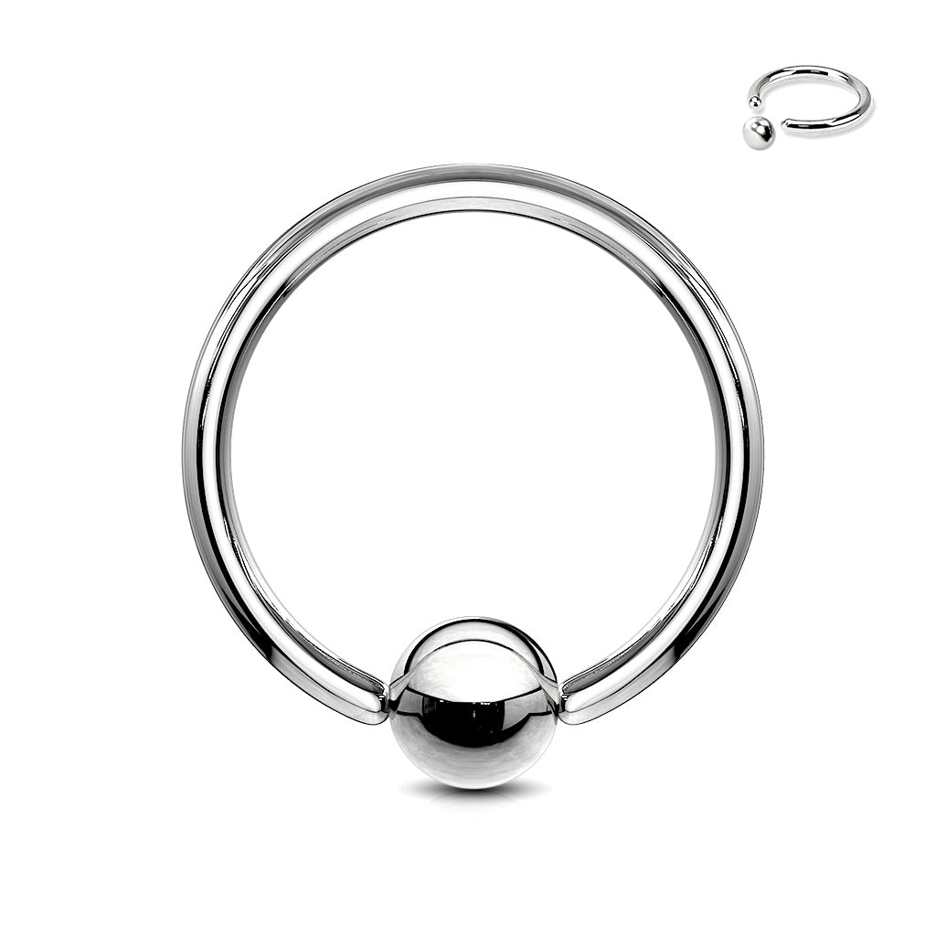 Titanium Captive Bead Ring 8mm