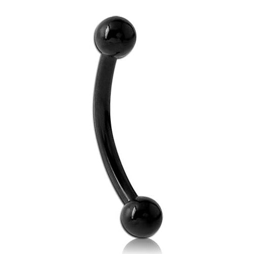 Black Curved Barbell