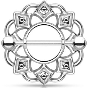 Silver Steel Nipple Shield
